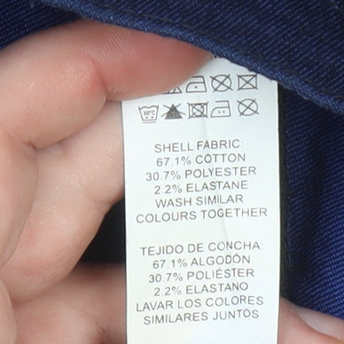 Denim Co. Womens Blue Mid Rise Skinny Stretch Jeans Size 10