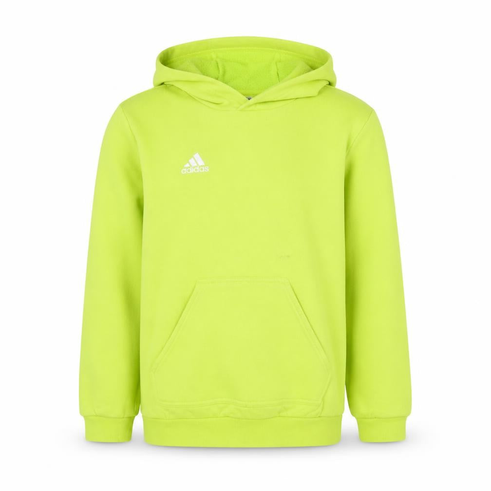 adidas Girls Green 9-10 Years Pullover Hoodie Regular Fit
