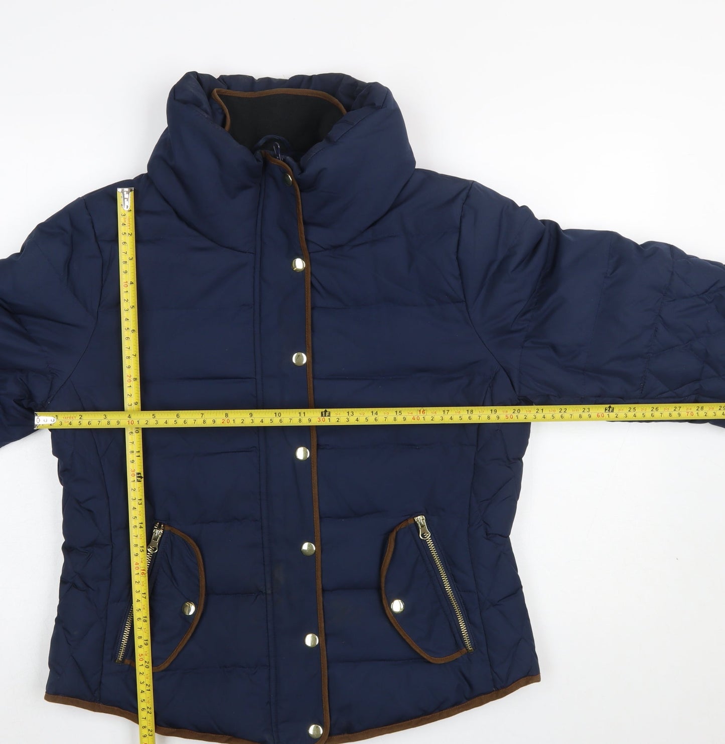 Vero Moda Women’s Blue Puffer Jacket XL Winter Lined
