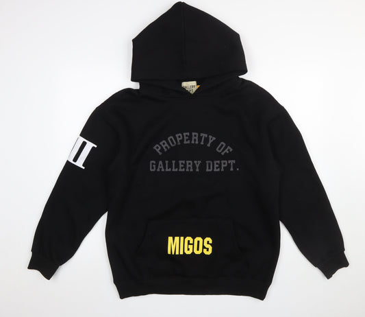 Gallery Dept. Mens Black M Pullover Hoodie Migos Graphic Print