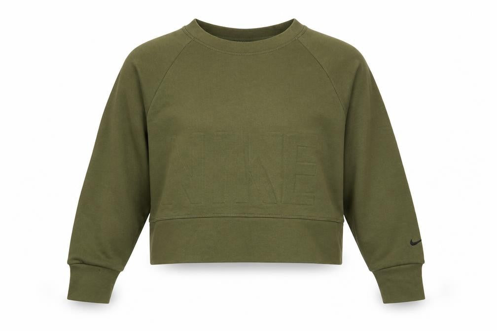 Nike Women's Green Dri-FIT Pullover Sweatshirt Size S