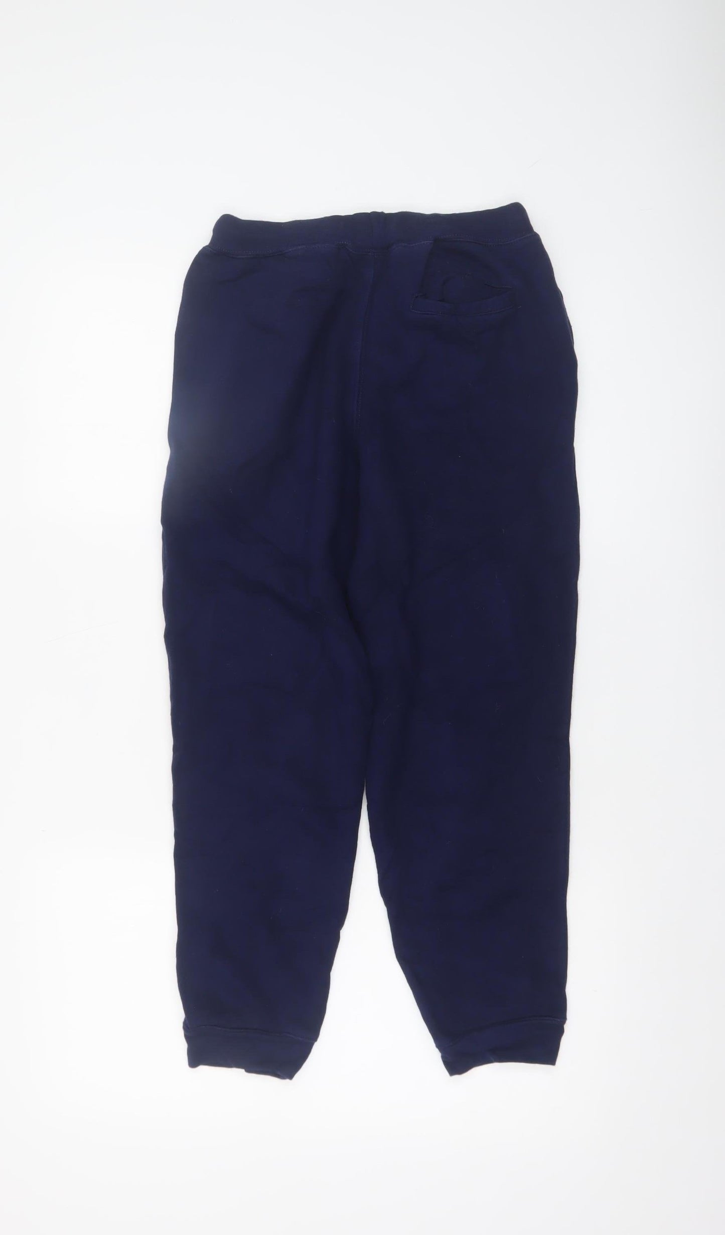 Ralph Lauren Boys Blue Jogger Sweatpants L 14-16 Years Cotton Fleece