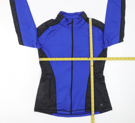 Dunnes Stores Womens Blue Slim Fit Track Jacket Size 10