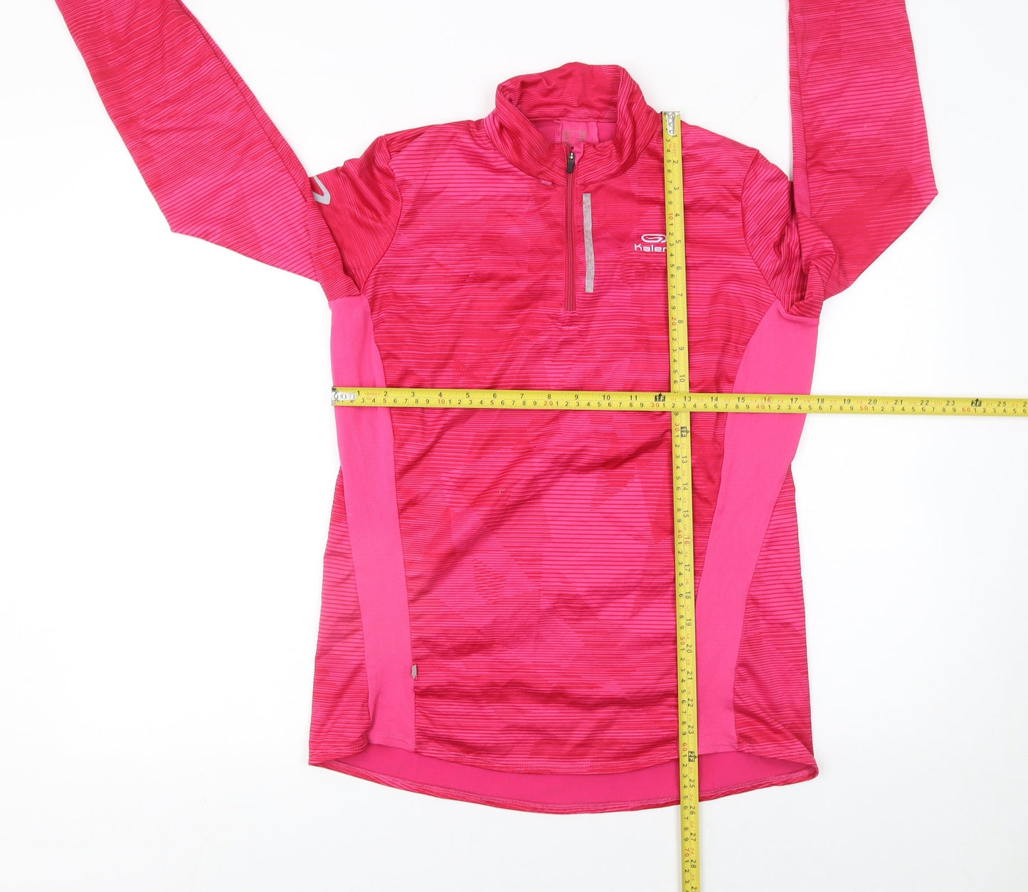 Kalenji Women’s Pink 1/2 Zip Running Sweatshirt Size 12