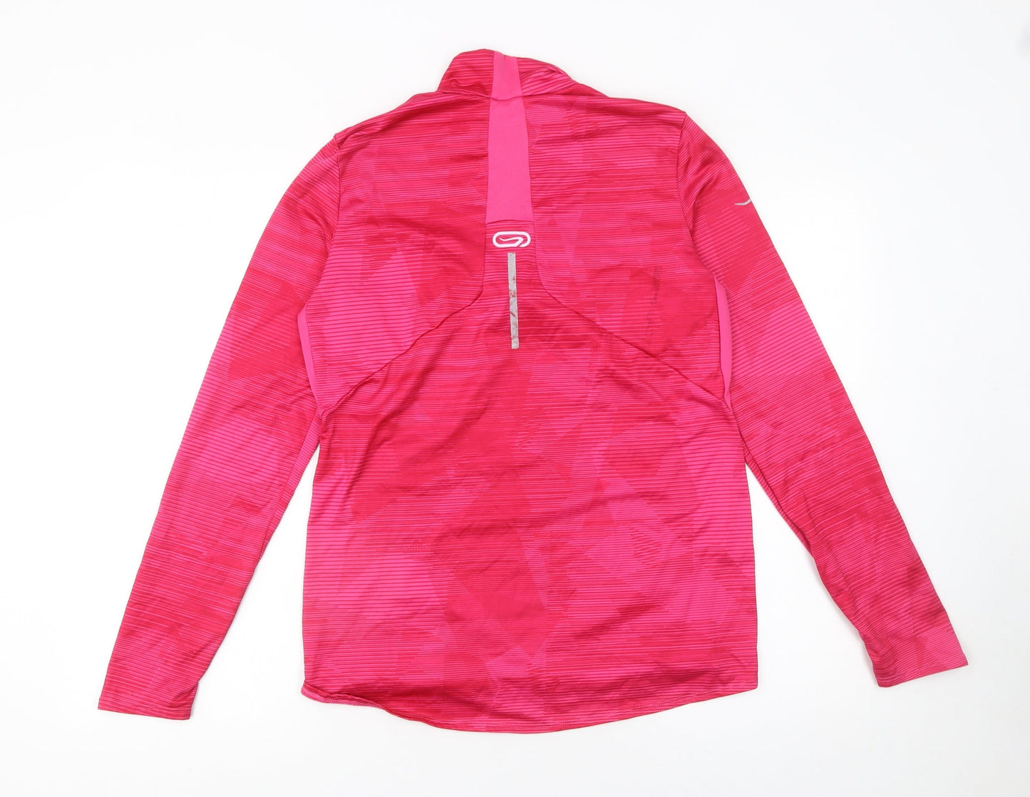Kalenji Women’s Pink 1/2 Zip Running Sweatshirt Size 12