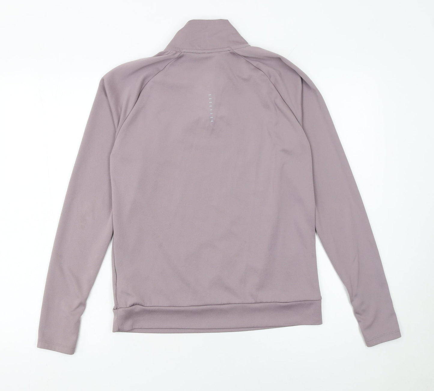 Nike Women's Mauve 1/4 Zip Dri-FIT Running Sweatshirt XS