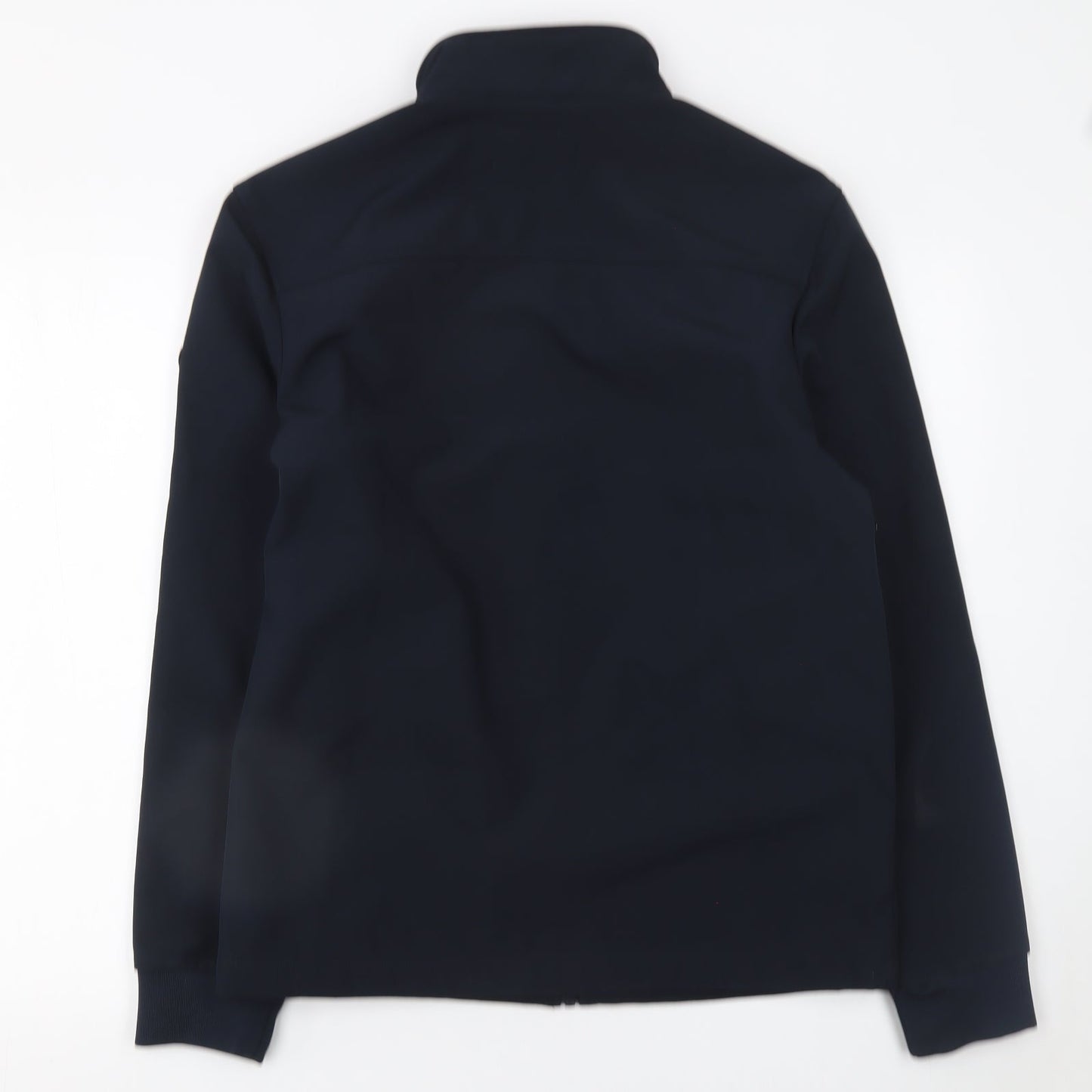 Farah Men's Blue Softshell Jacket Size S Regular Fit Zip Up
