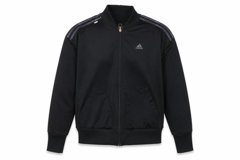 Adidas Womens Black Full Zip Climalite Sweatshirt Size S