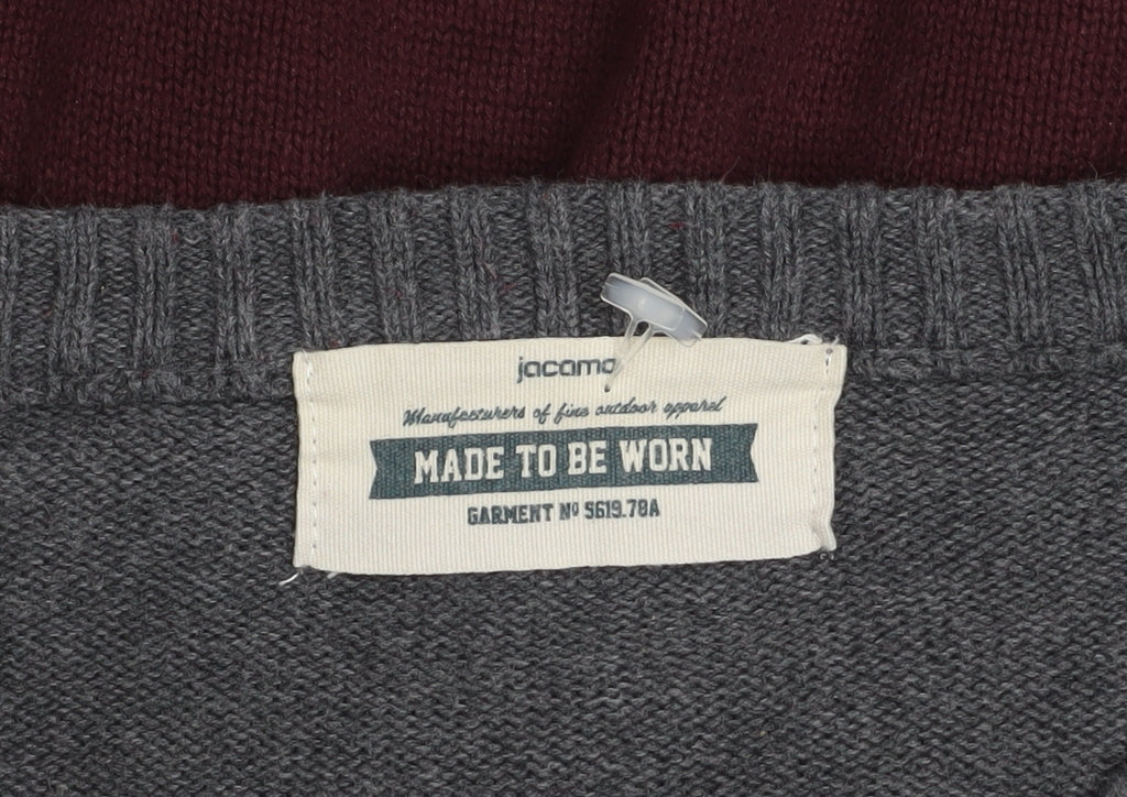 Jacamo Men’s Multicoloured 3XL Fair Isle Cotton Jumper