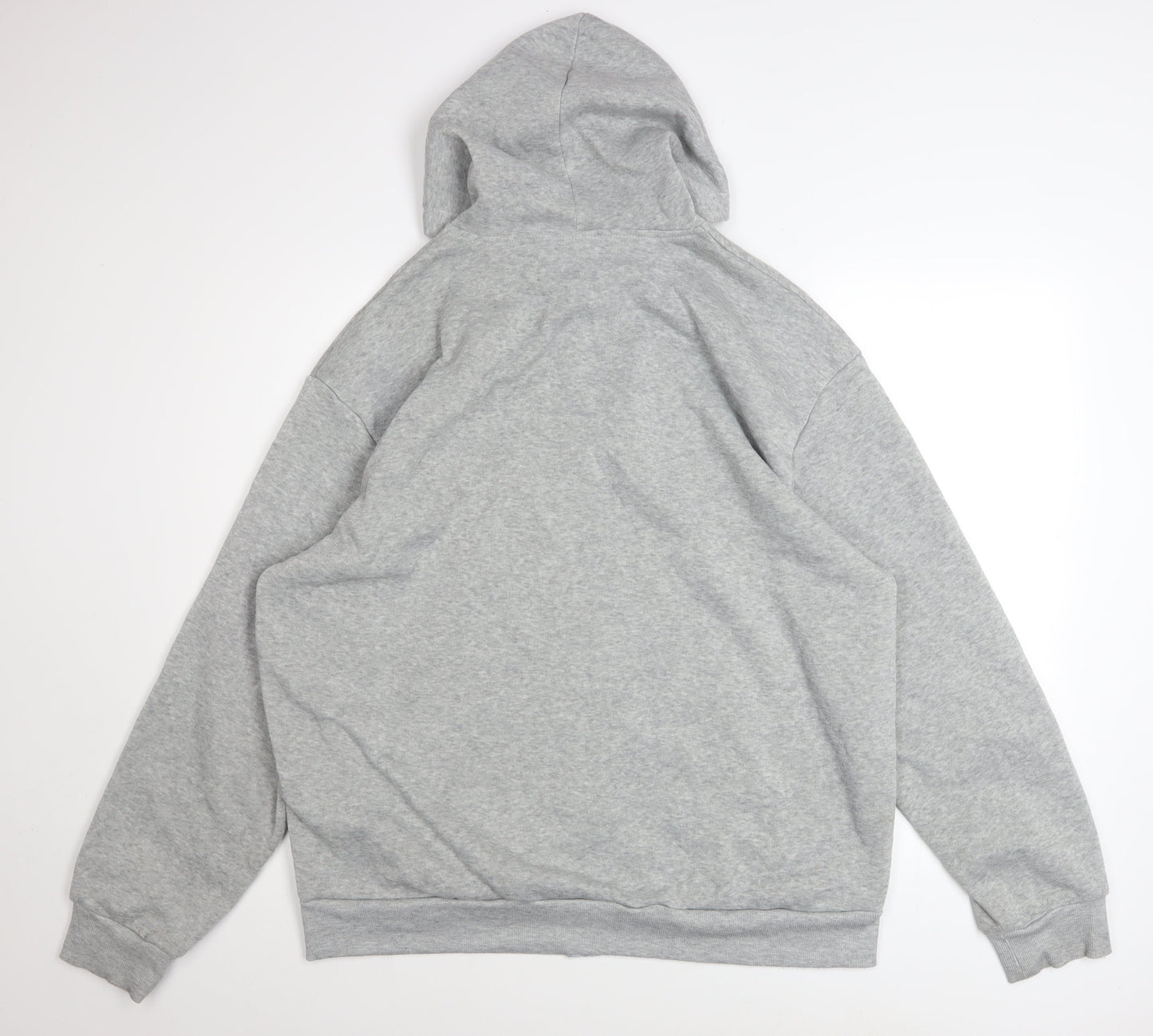 Lee Cooper Men's Grey 2XL Full Zip Hoodie Sweatshirt