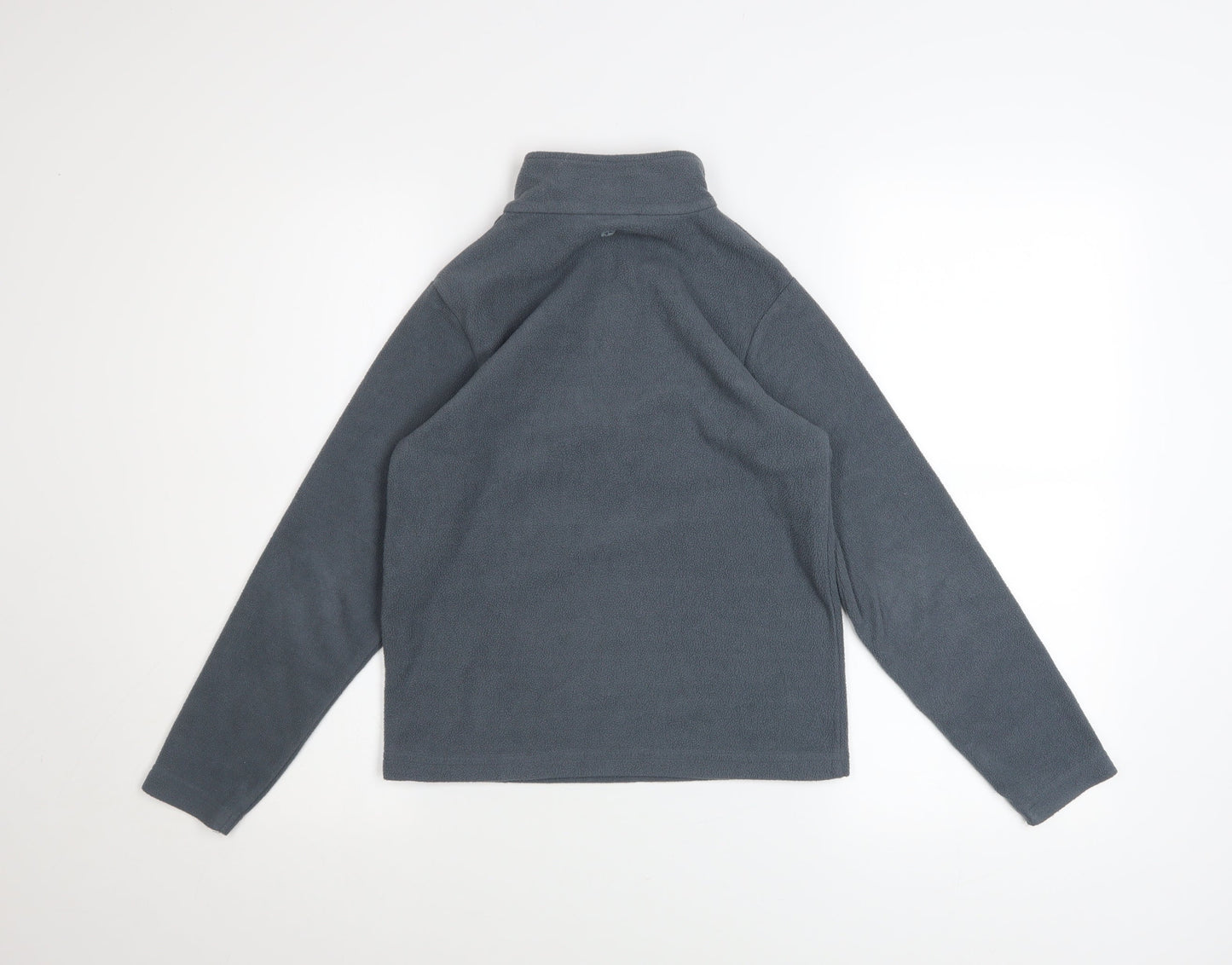 Mountain Warehouse Boys Grey Fleece 9-10 Years Half Zip Sweatshirt