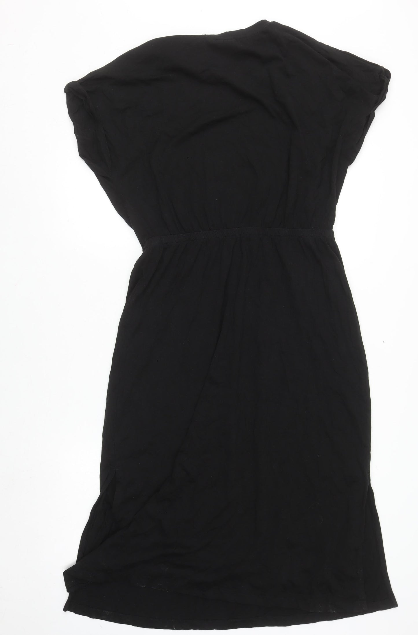 H&M Women’s Black Knee Length T-Shirt Dress Medium