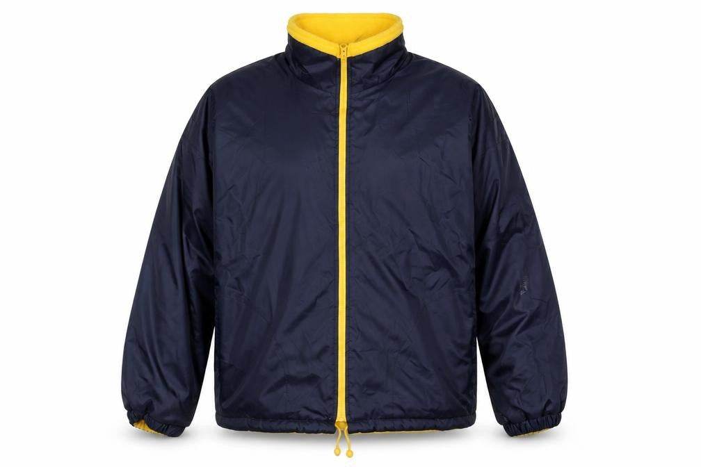 Result Mens Blue Full Zip Fleece Lined Windproof Sweatshirt Size S