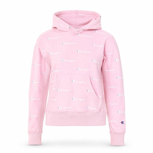 Champion Womens Pink Reverse Weave Pullover Hoodie Small