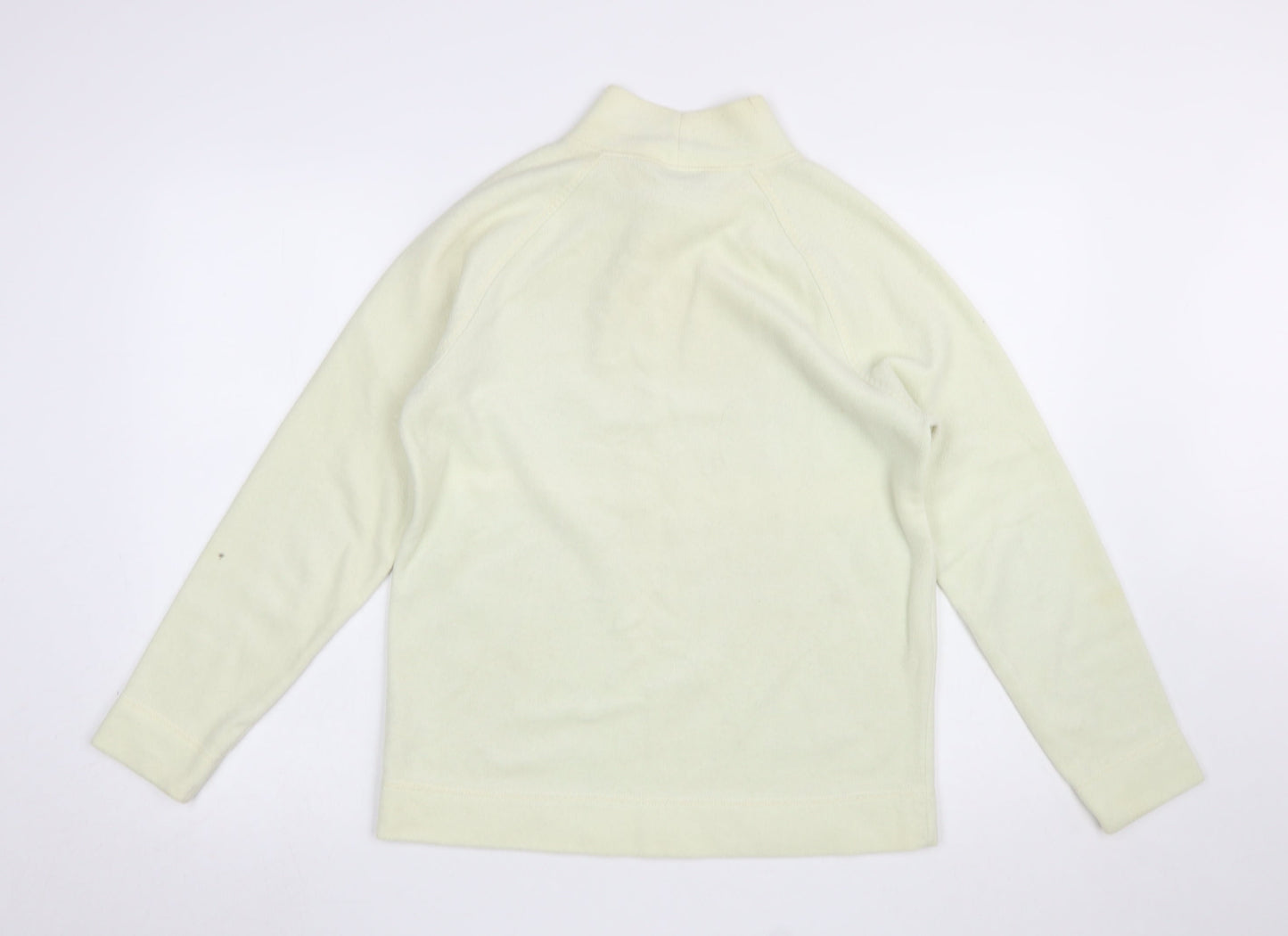 BHS Women’s Beige Mock Neck Long Sleeve Pullover Sweatshirt Size 12
