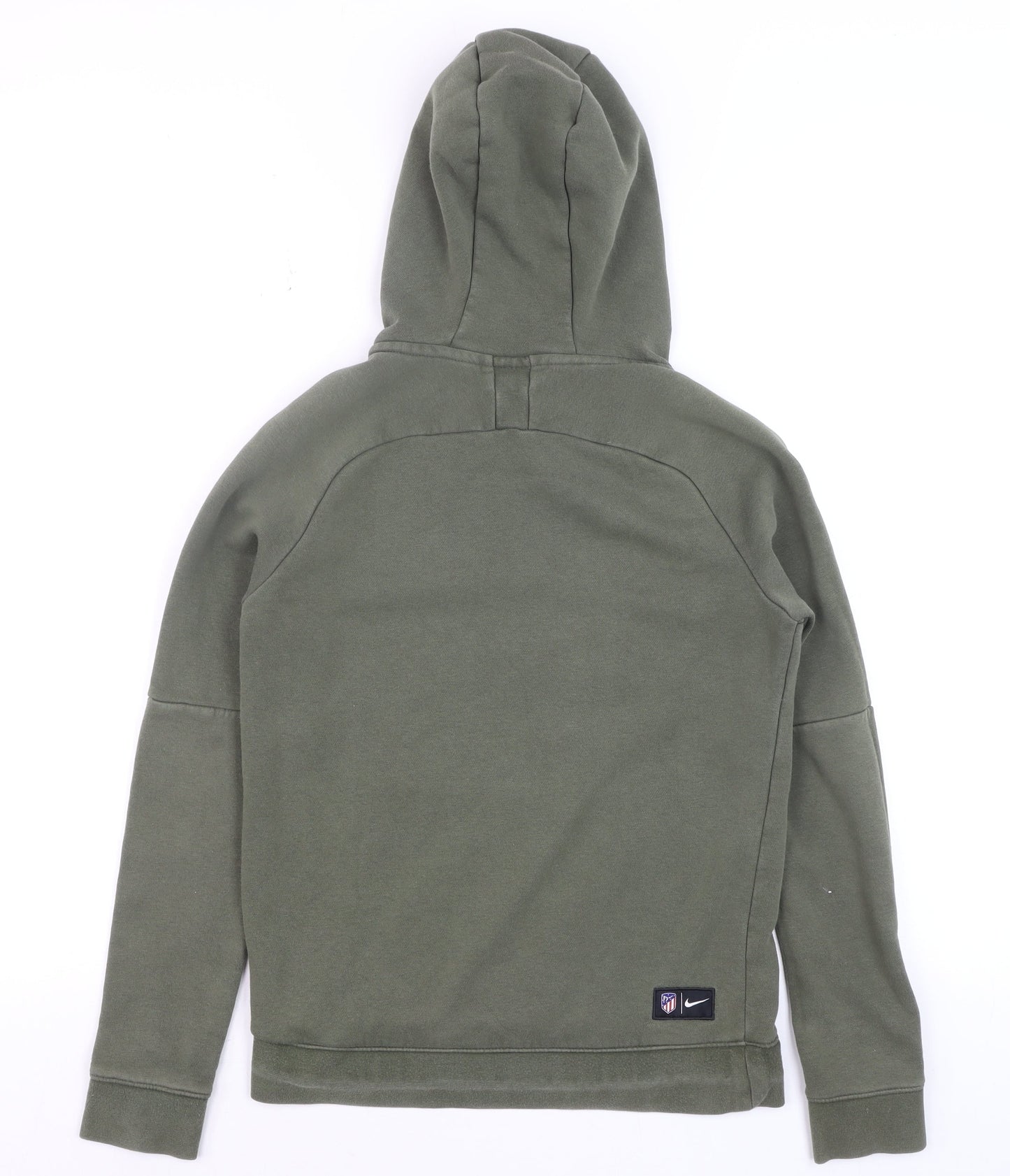 Nike Teens Green Pullover Hoodie M Sports Fleece Sweatshirt