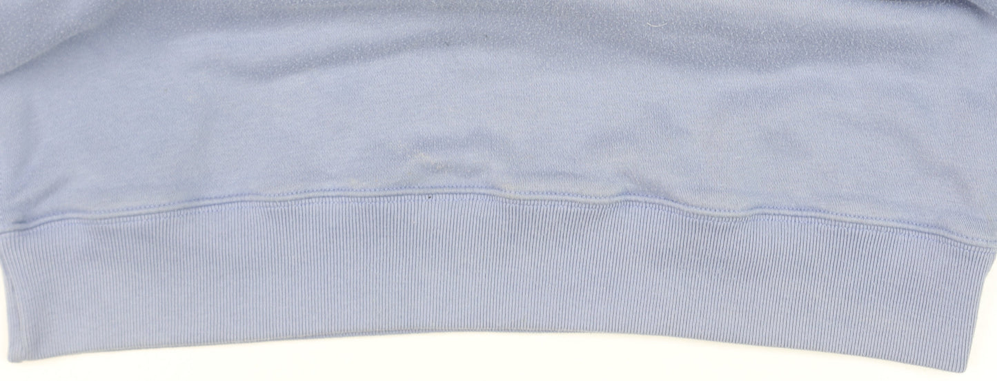 Abercrombie & Fitch Men’s Blue Running Club Sweatshirt Size M