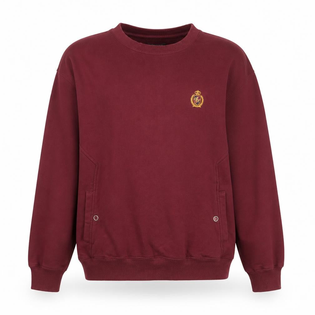 Fahrenheit Men's Red XL Pullover Crew Neck Sweatshirt