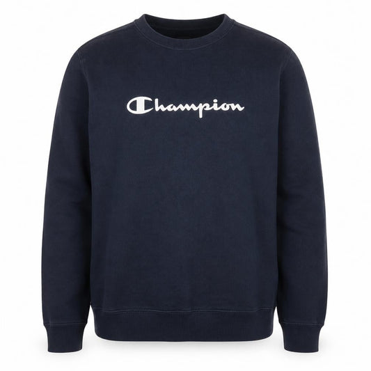 Champion Men’s Navy Blue XL Pullover Sweatshirt Crew Neck Fleece
