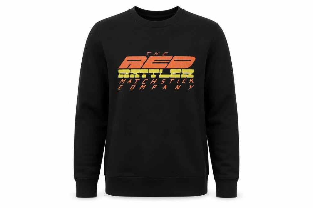 Stanley/Stella Men's Black M Pullover Graphic Print Sweatshirt