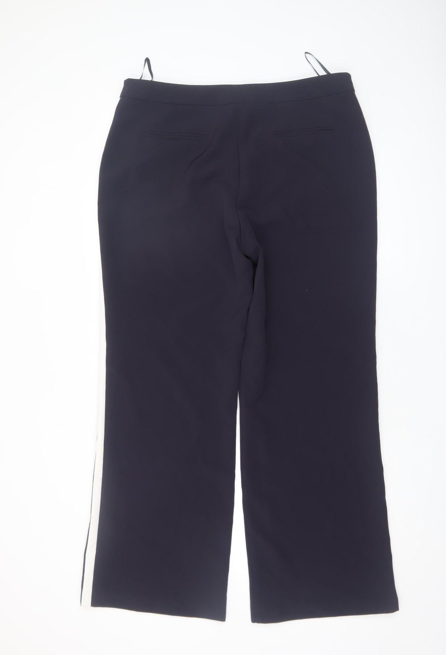 Principles by Ben de Lisi Women’s Black Stripe Straight Leg Trousers Size 16