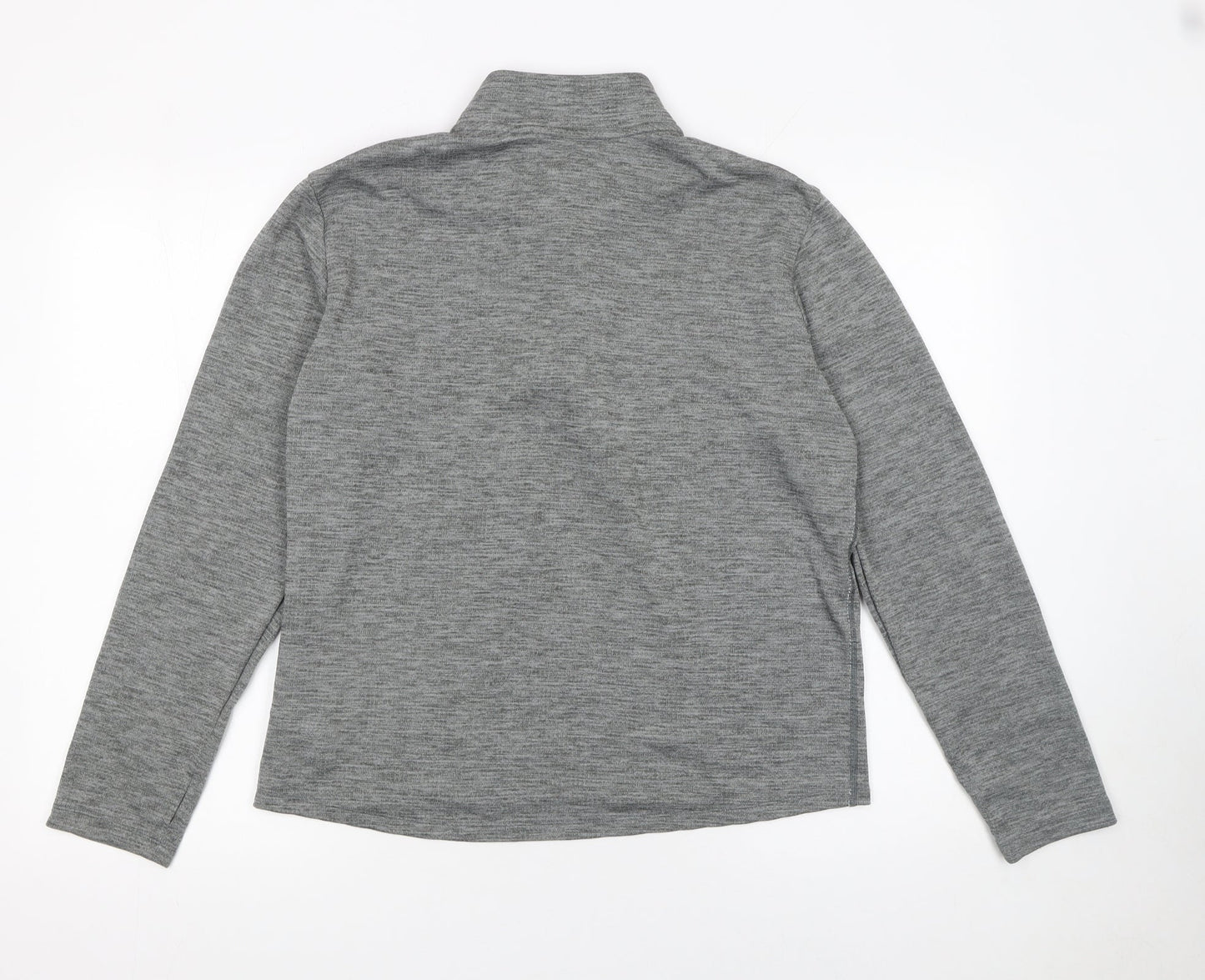 Nike Men's Grey Dri-FIT 1/2 Zip Running Sweatshirt Size M