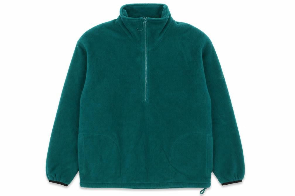 GTC Men's Green Fleece 1/2 Zip Pullover Sweatshirt Size M