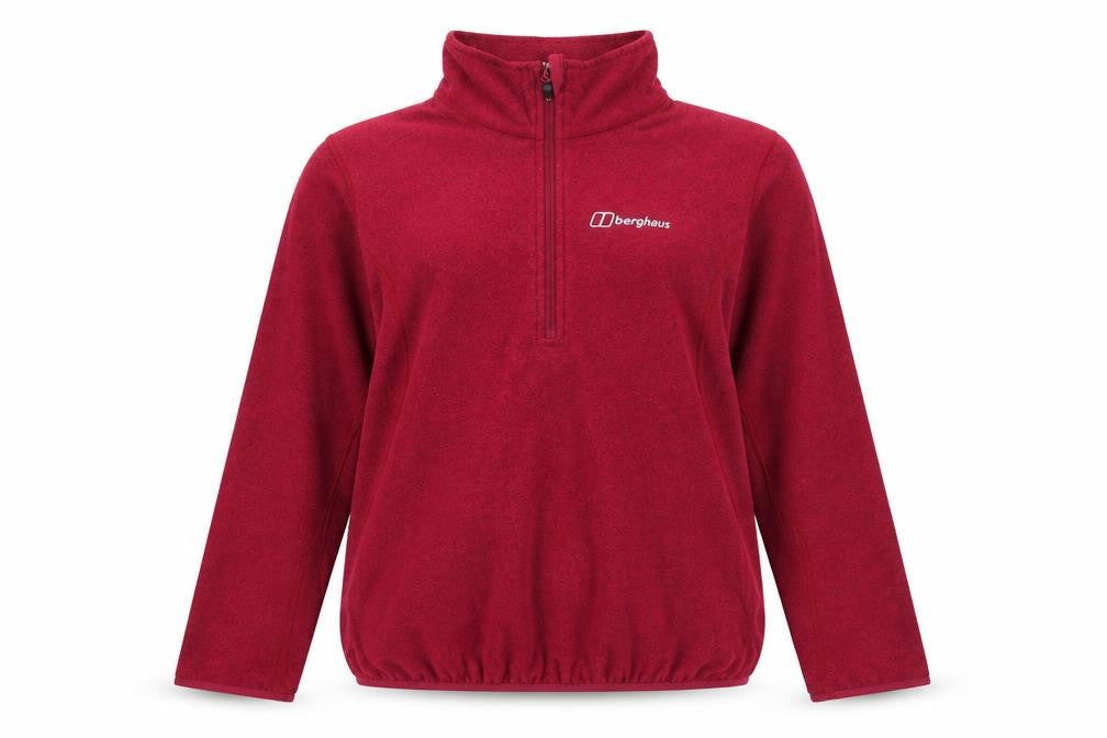 Berghaus Women's Red Fleece Pullover Sweatshirt UK 14