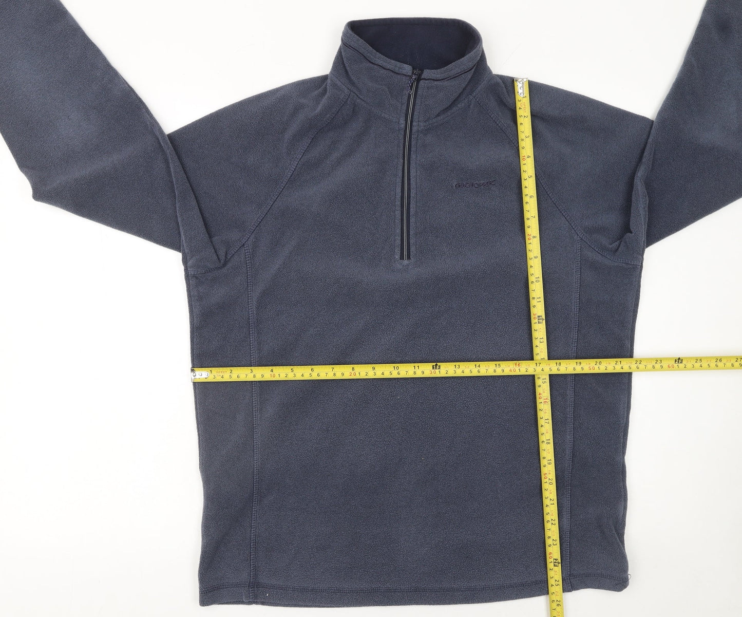 Craghoppers Men's Blue Fleece 1/2 Zip Pullover Sweatshirt M