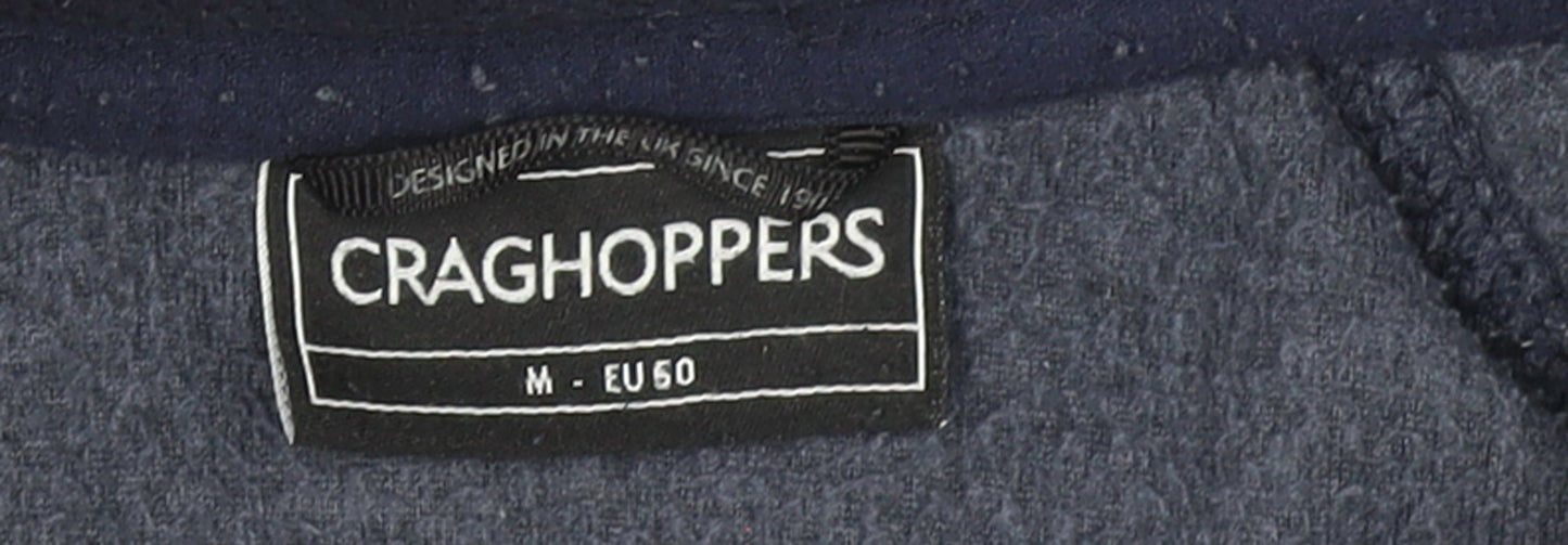 Craghoppers Men's Blue Fleece 1/2 Zip Pullover Sweatshirt M