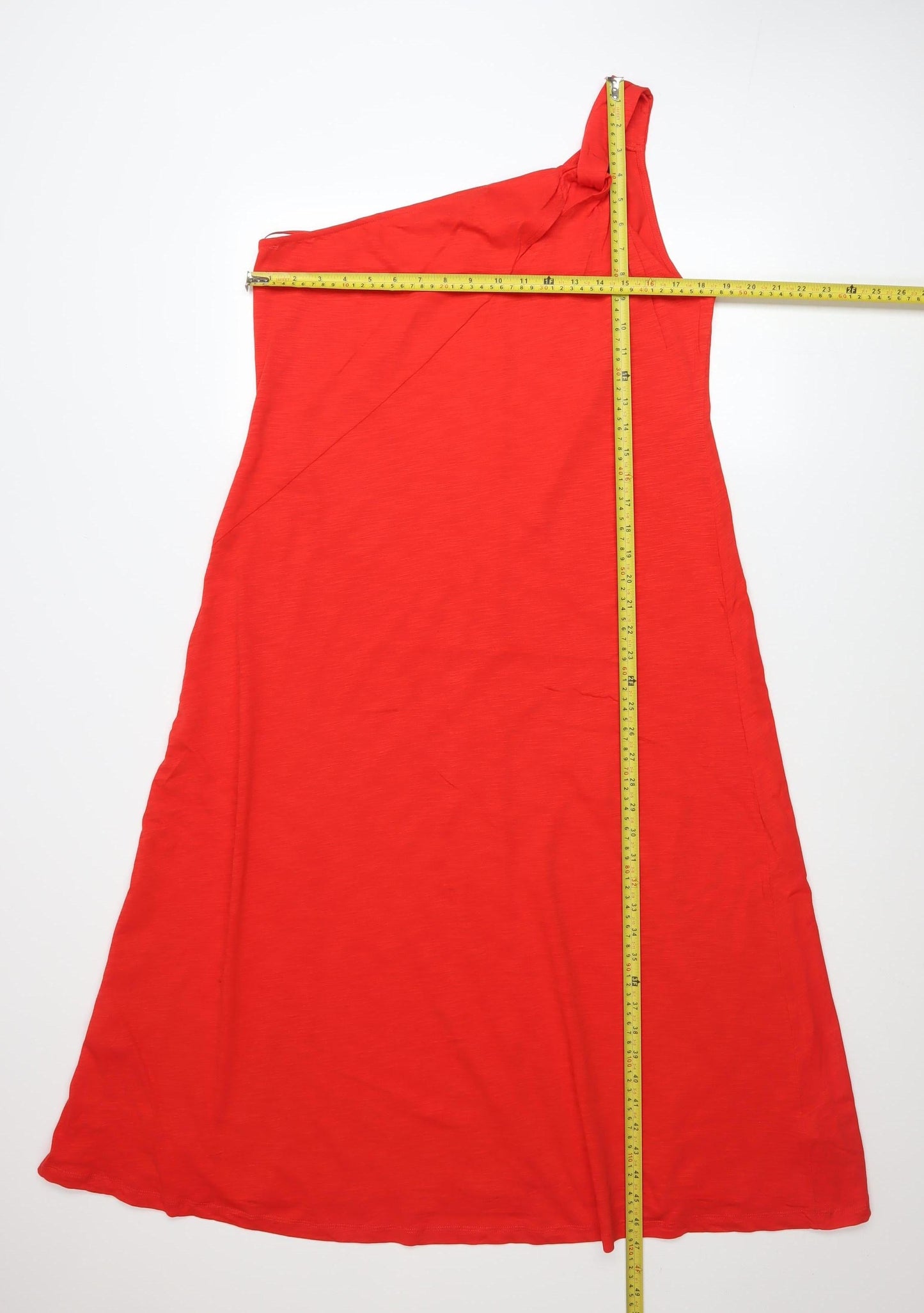 Marks and Spencer Women’s Red One Shoulder A-Line Dress Size 16