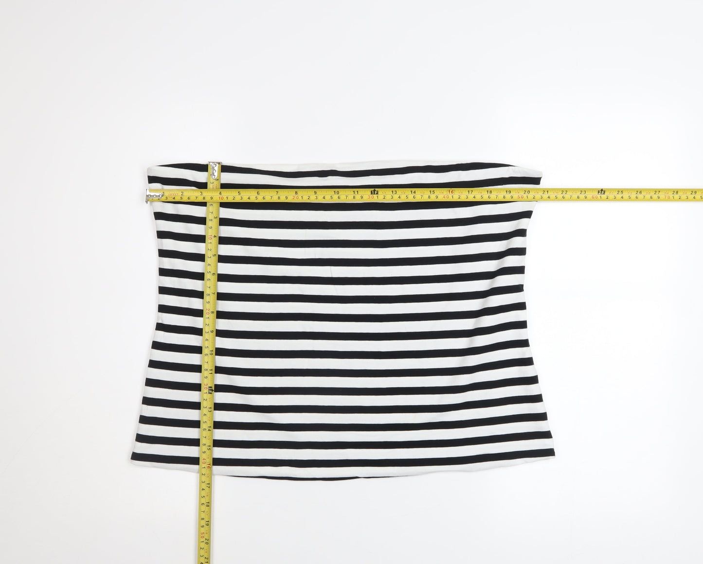 Marks and Spencer Women’s Multicoloured Striped Strapless Top XL