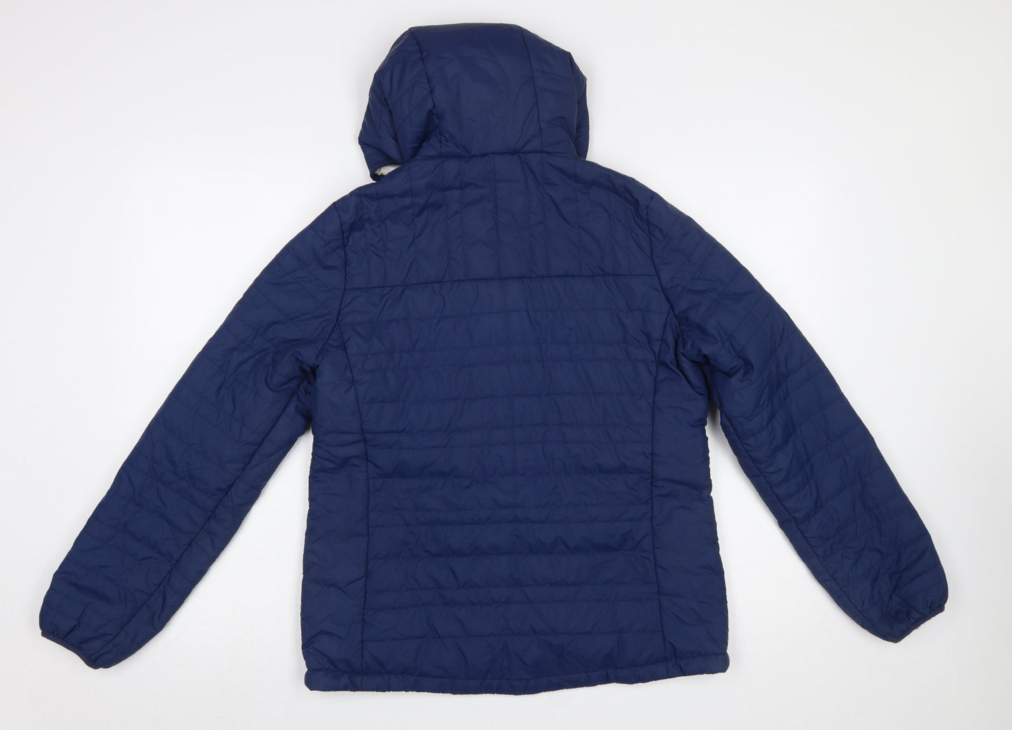 Craghoppers Women's Blue Hooded Puffer Jacket Size 10
