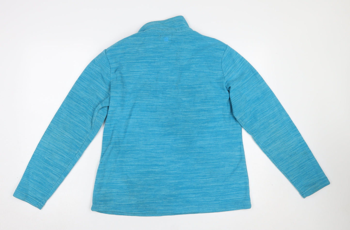 Mountain Warehouse Womens Blue Fleece Pullover UK 16 1/2 Zip Sweatshirt