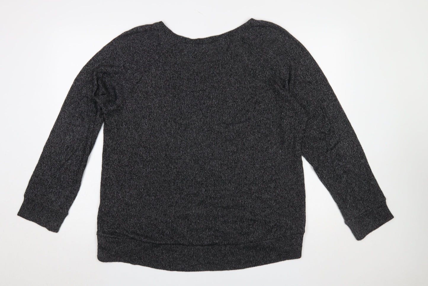 Old Navy Women's Grey XL Crew Neck Knit Pullover Jumper