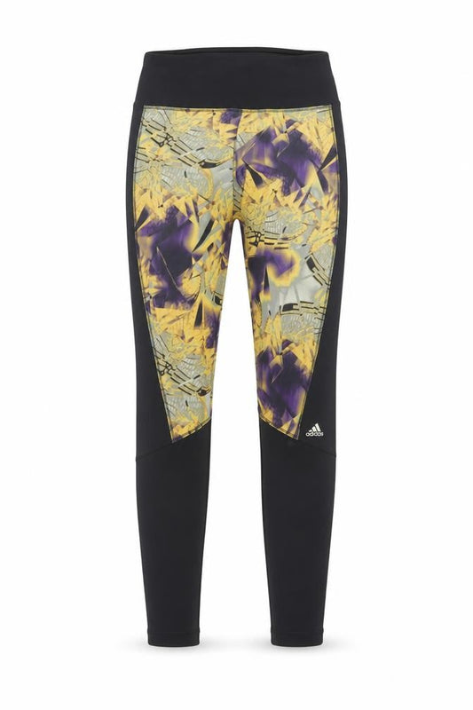 Adidas Teens Multicoloured Techfit Climalite Ankle Leggings Size 11-12Y