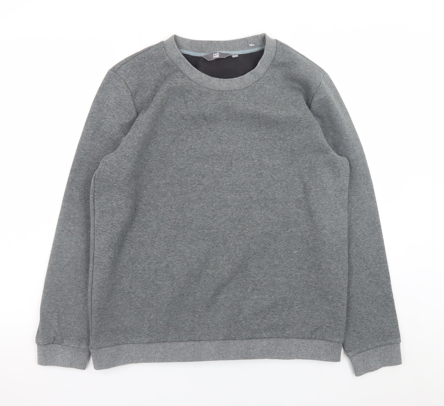 NOME Men's Grey L Pullover Sweatshirt Crew Neck Long Sleeve