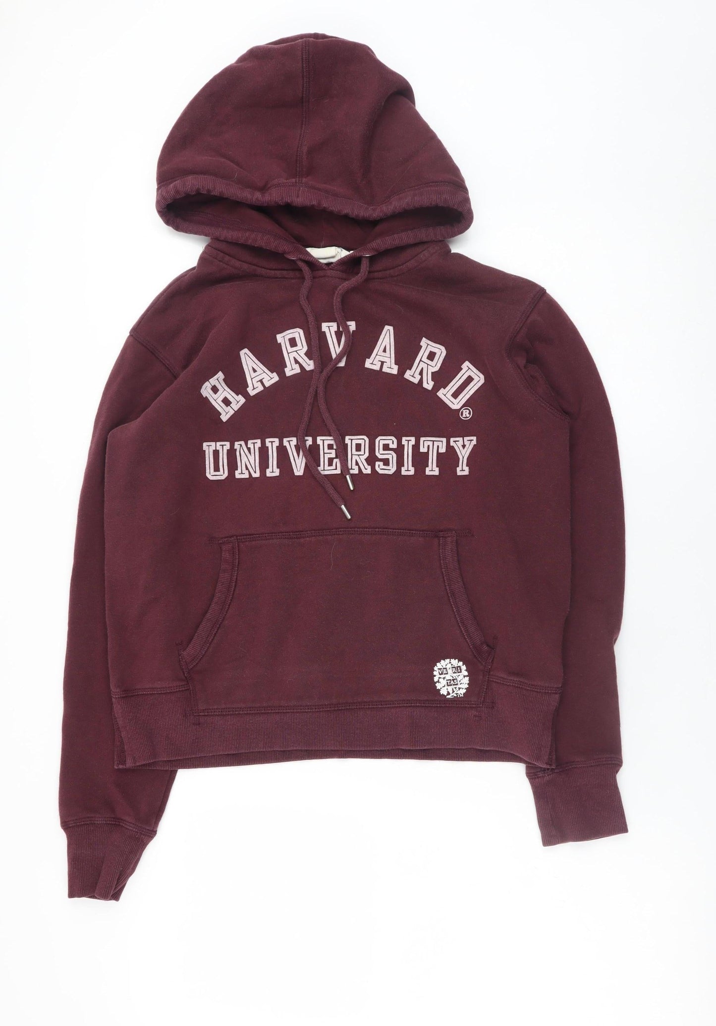 L.O.G.G. Men’s Red Harvard University Pullover Hoodie Size S