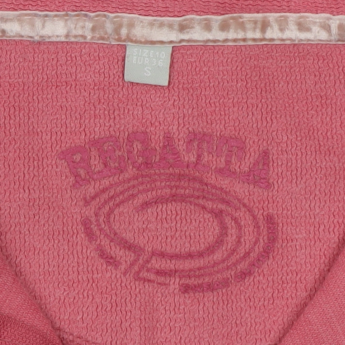 Regatta Women’s Pink 1/4 Zip Fleece Sweatshirt Size 10 S