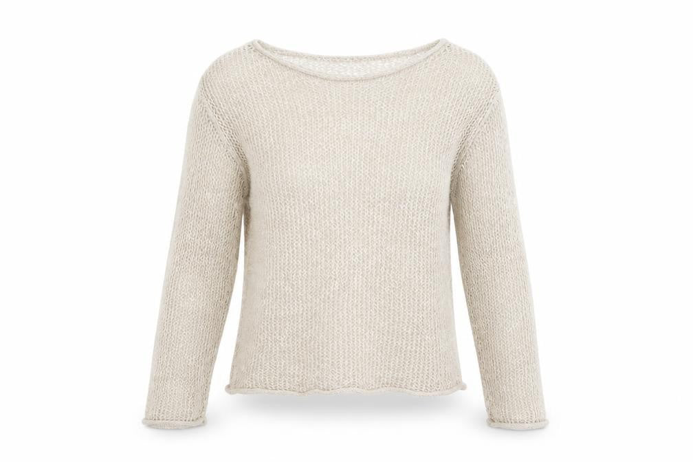 Marks and Spencer Women’s Beige Open-Knit Pullover Jumper XS