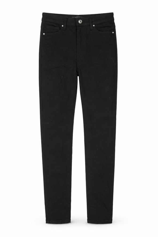 Denim Co. Women's Black Skinny Jeans Size 8 Slim Fit Mid Rise
