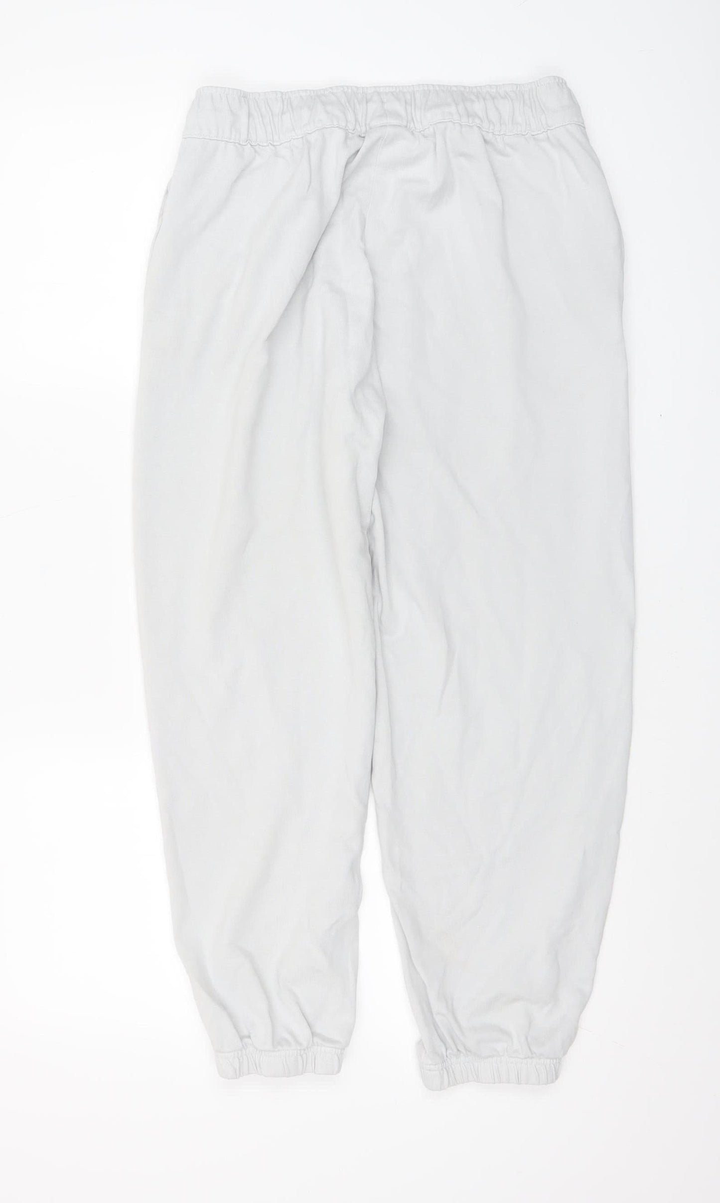 Nike Women’s Grey Cotton Jogger Sweatpants M Regular Fit
