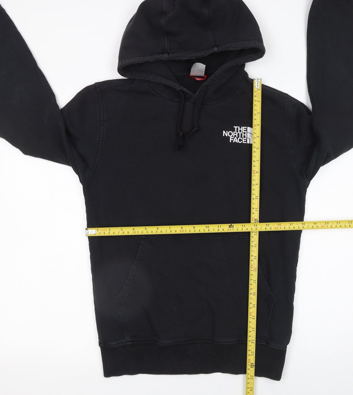 The North Face Men’s Black Logo Korea Pullover Hoodie Size S