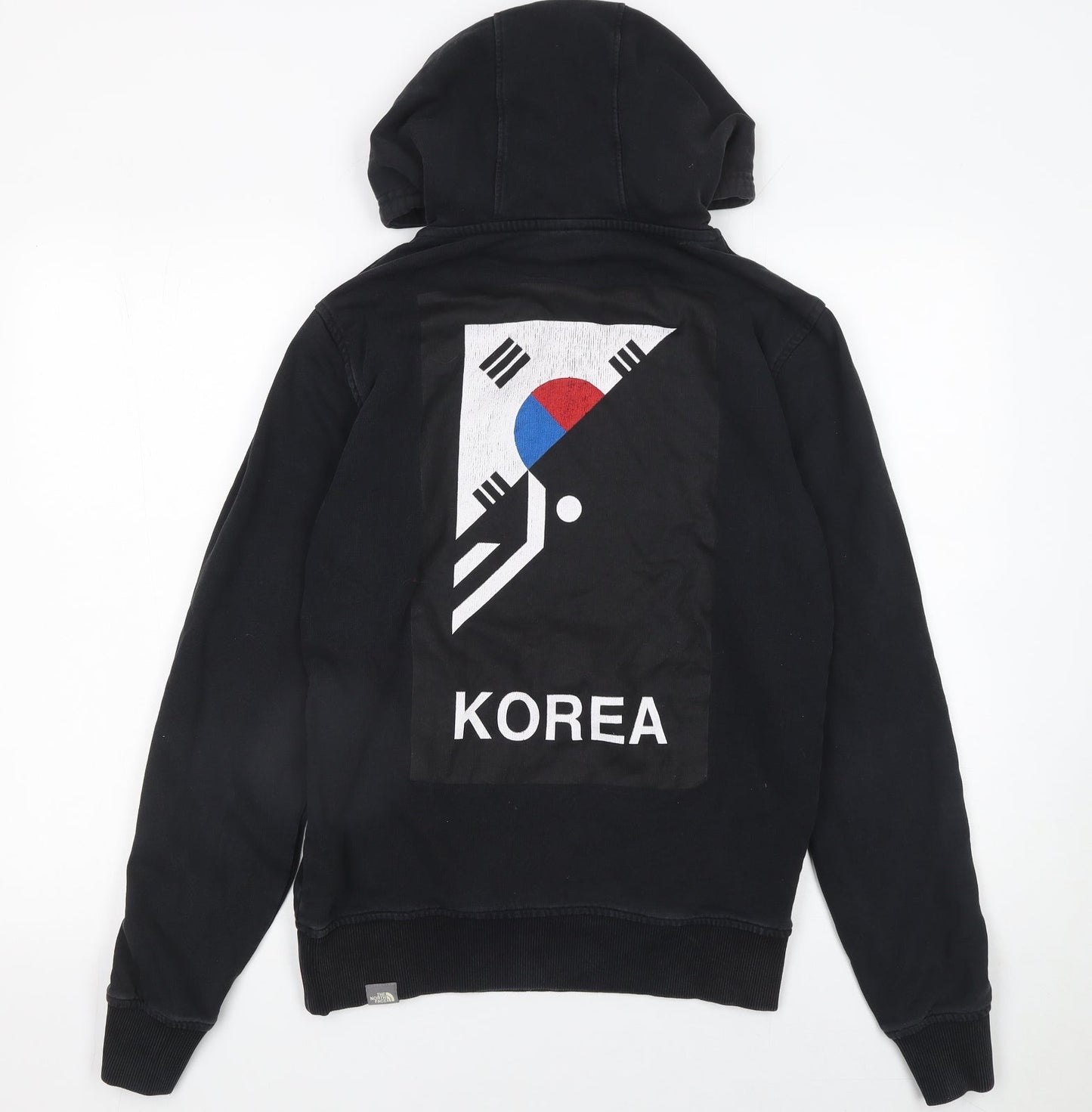 The North Face Men’s Black Logo Korea Pullover Hoodie Size S