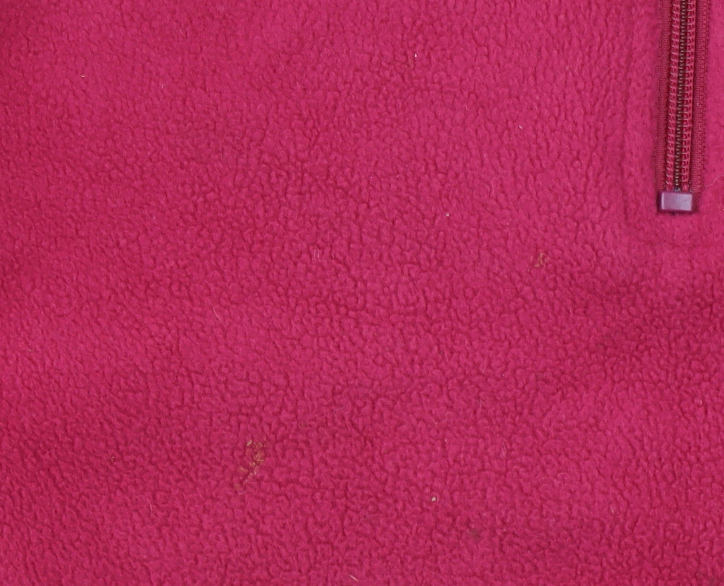 Regatta Women’s Red Fleece 1/4 Zip Pullover Sweatshirt UK 14