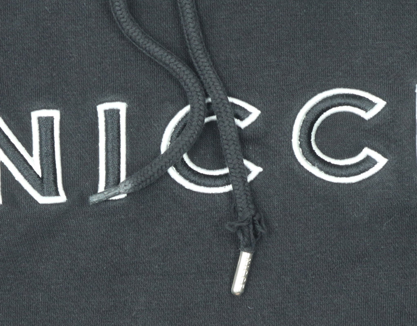 Nicce Men's Black XS Pullover Hoodie Embroidered Logo