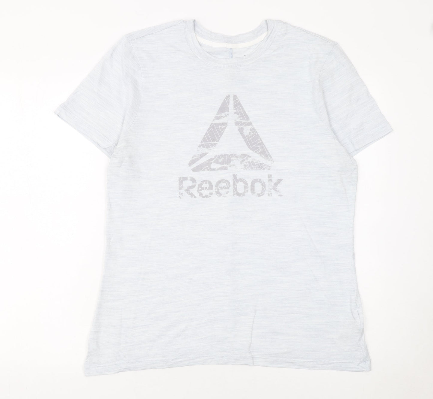 Reebok Men's White XL Sports Graphic Print T-Shirt