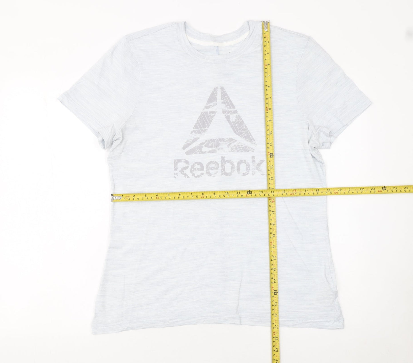 Reebok Men's White XL Sports Graphic Print T-Shirt