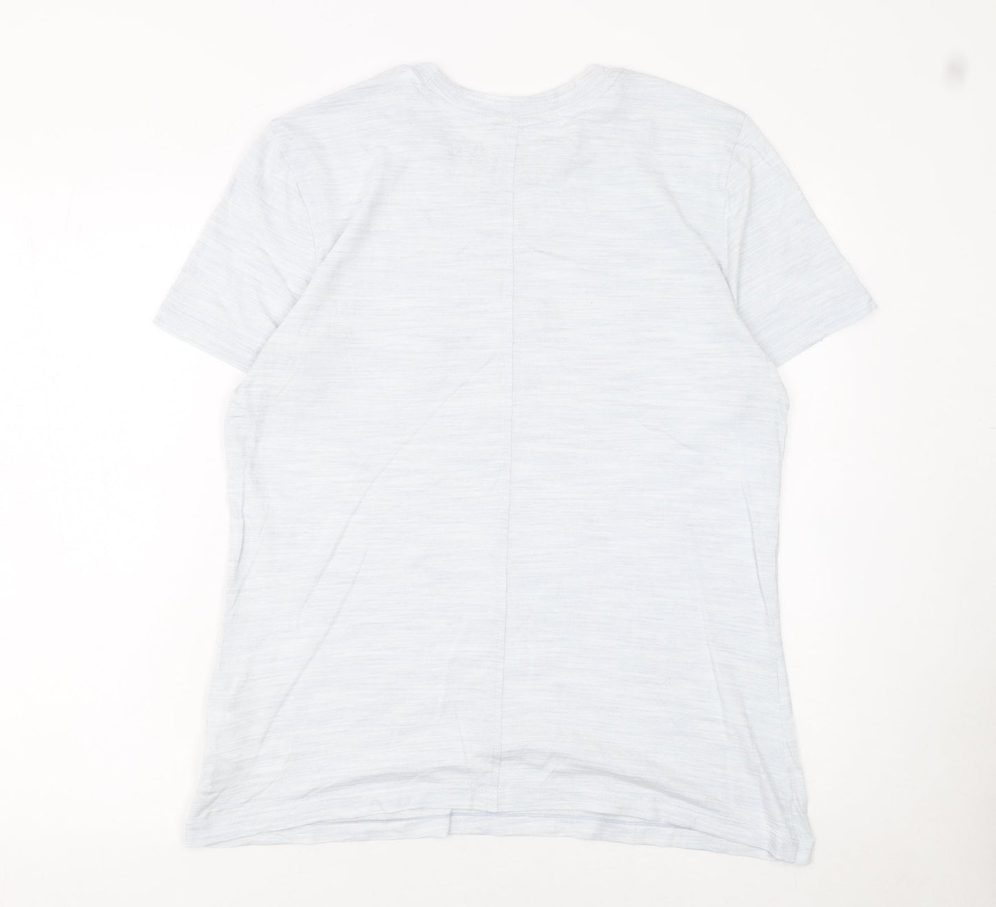 Reebok Men's White XL Sports Graphic Print T-Shirt