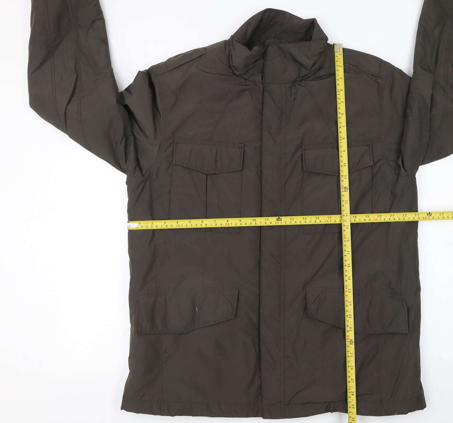 Marks and Spencer Men's Dark Taupe Waterproof Polyester Jacket L 41-43in